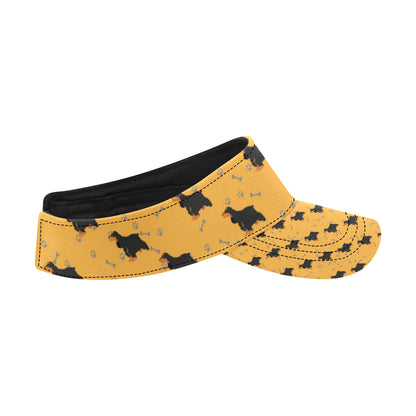 Cocker Pattern Print Design 01 Unisex Sun Visor