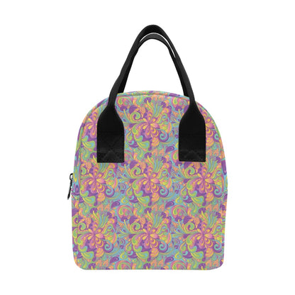Trippy Print Design LKS306 Insulated Lunch Bag