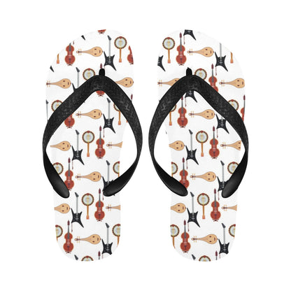 Banjo Print Design LKS403 Flip Flops