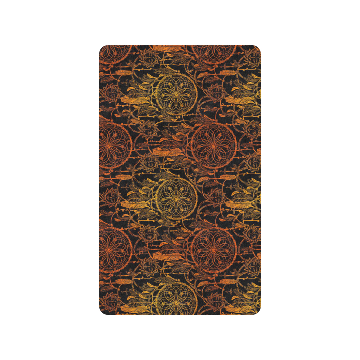 Dream catcher Sun and Moon Rubber Doormat