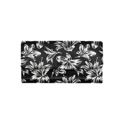 Amaryllis Pattern Print Design AL04 Women's Trifold Wallet