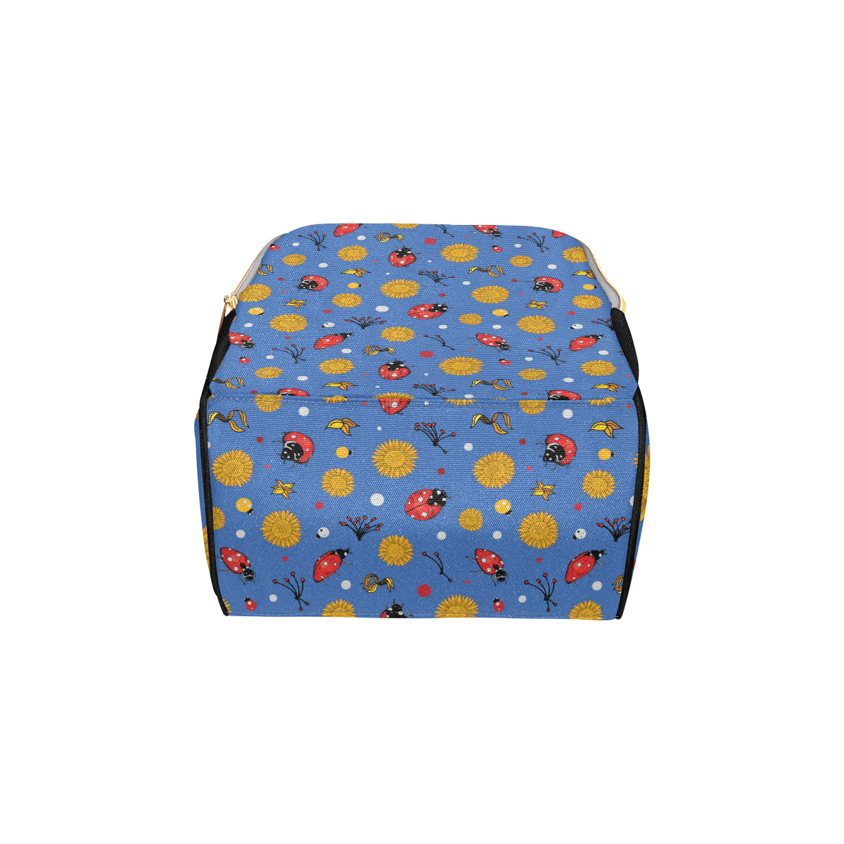 Ladybug Pattern Print Design 05 Diaper Bag Backpack