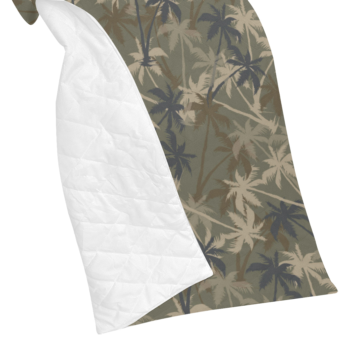 Palm Tree camouflage Premium Quilt