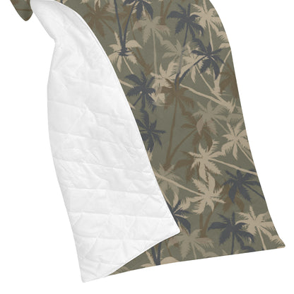 Palm Tree camouflage Premium Quilt
