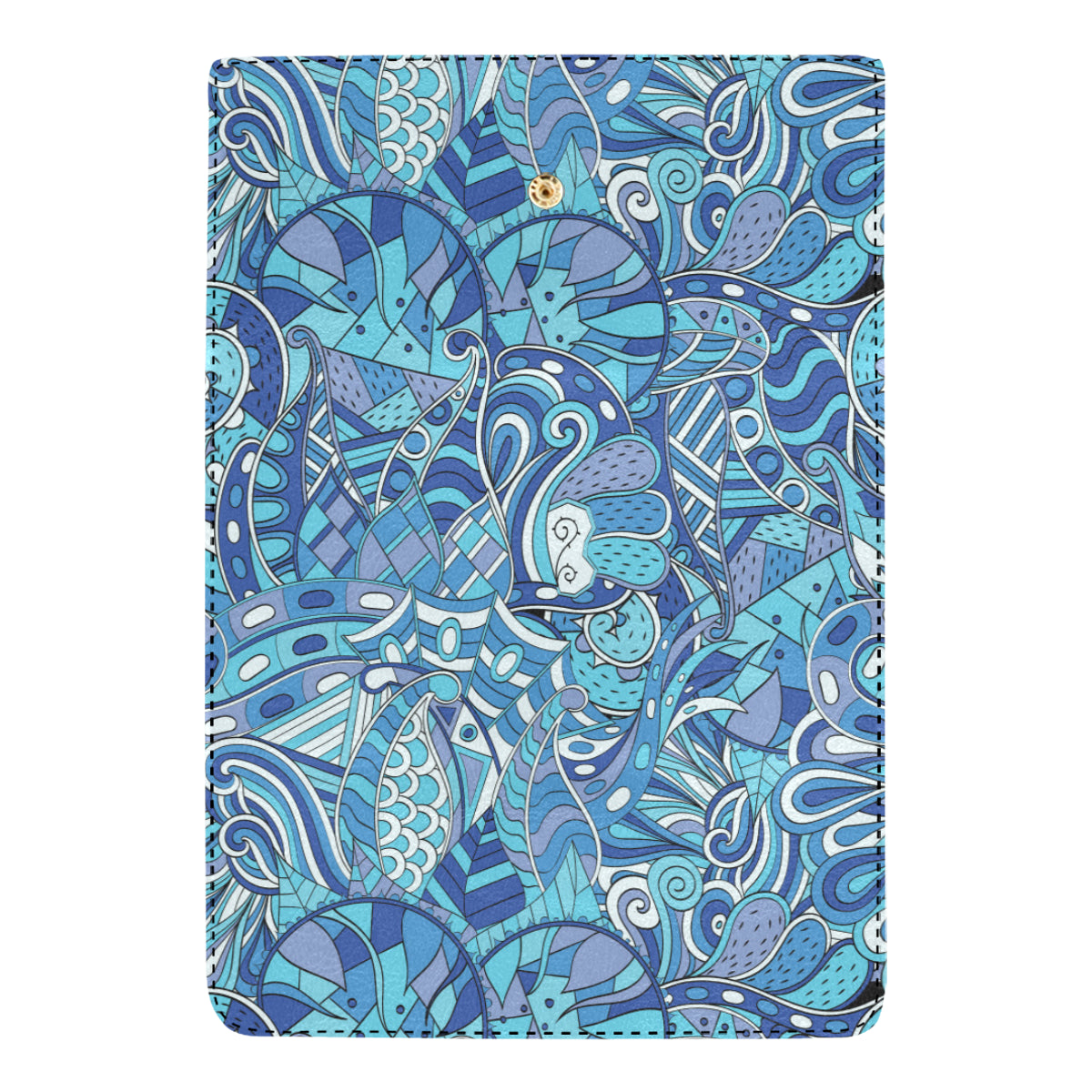 Funky Retro Pattern Print Design A02 Women's Trifold Wallet