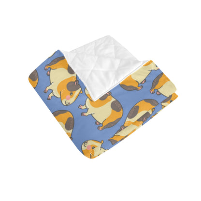 Guinea Pig Pattern Print Design 01 Premium Quilt
