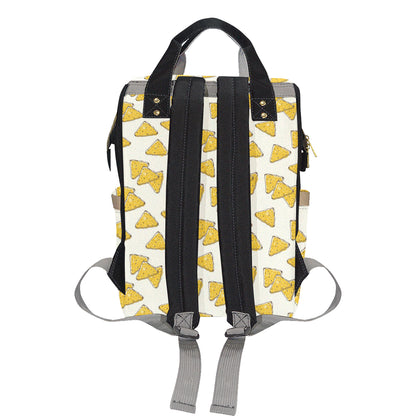 Nachos Pattern Print Design A01 Diaper Bag Backpack