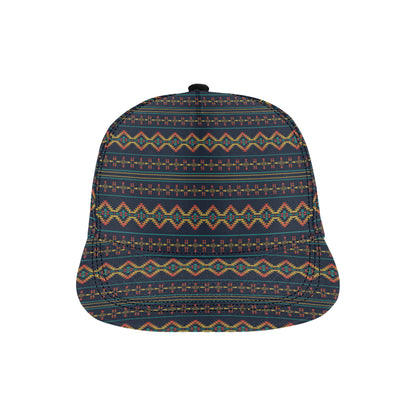 Southwest American Design Themed Print Snapback Cap