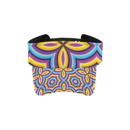 Optical illusion Pattern Print Design A03 Unisex Sun Visor