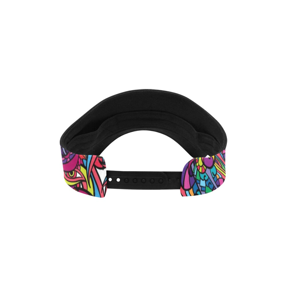 Trippy Print Design LKS302 Unisex Sun Visor