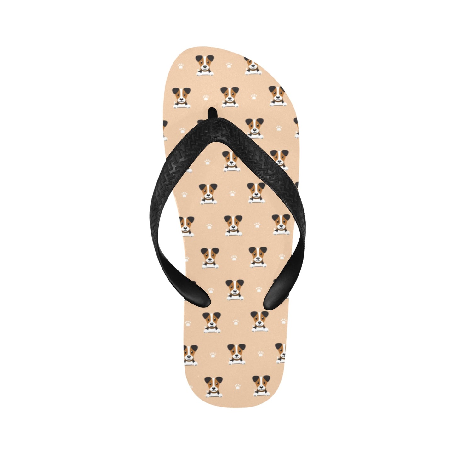 Russell Terriers Print Design LKS3011 Flip Flops