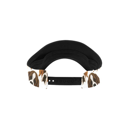 St Bernards Print Design LKS301 Unisex Sun Visor
