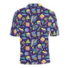 Geometric Print Design LKS401 Men Polo Shirt