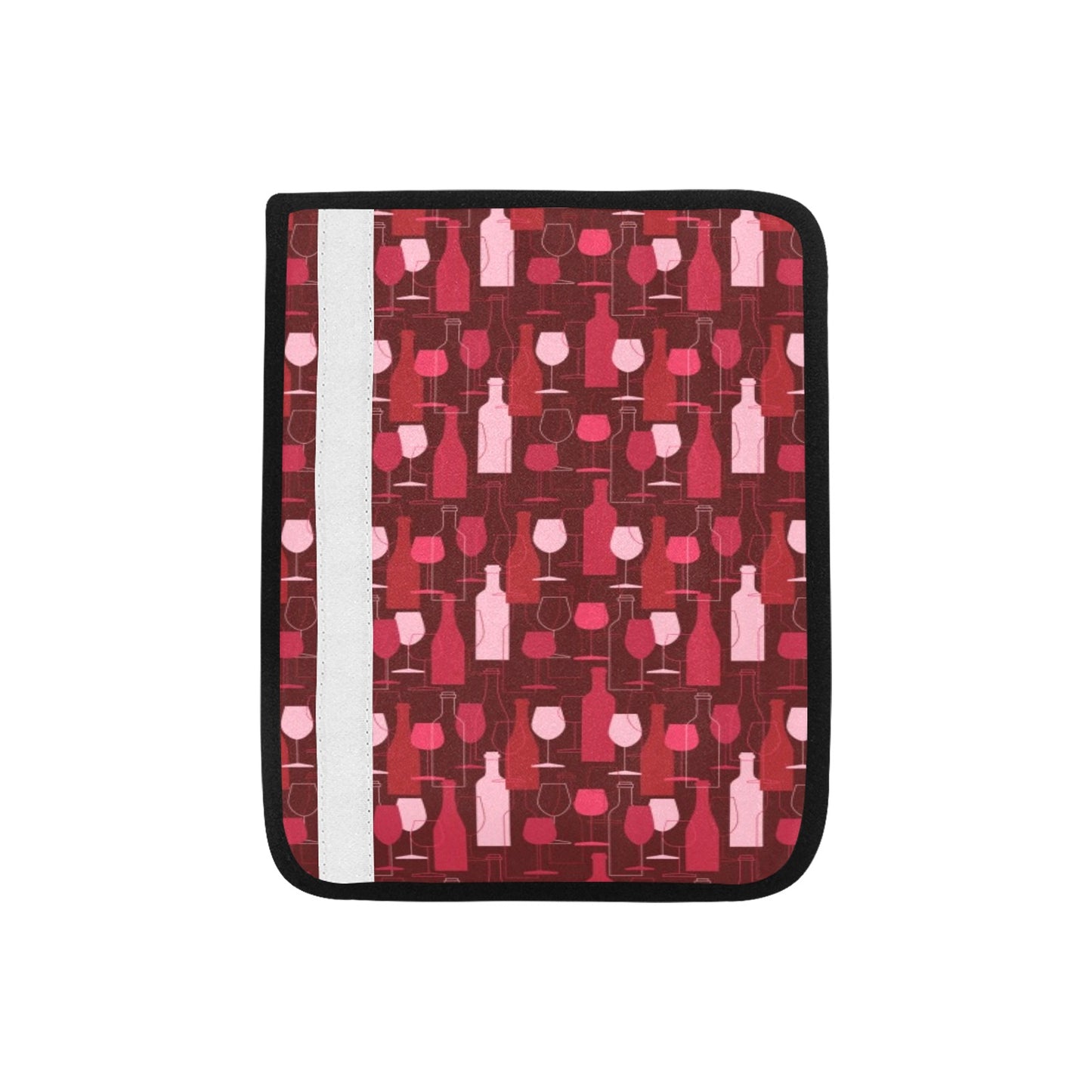 Wine Print Design LKS304 Car Seat Belt Cover
