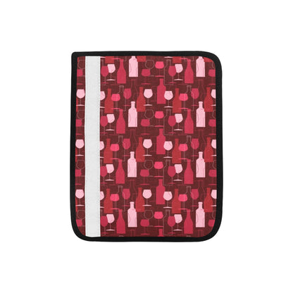 Wine Print Design LKS304 Car Seat Belt Cover