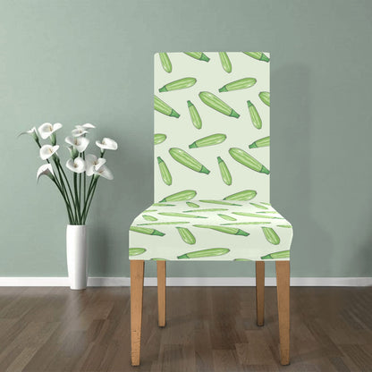 Zucchini Print Design LKS302 Dining Chair Slipcover