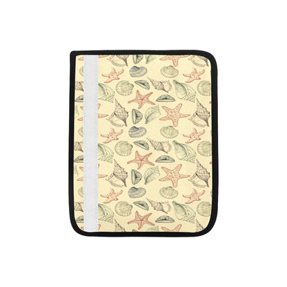 Seashell Print Design LKS305 Car Seat Belt Cover