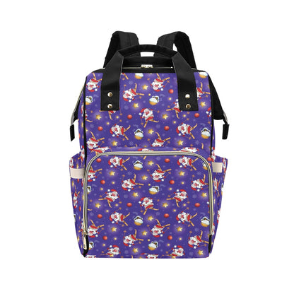 Ski Print Design LKS308 Diaper Bag Backpack