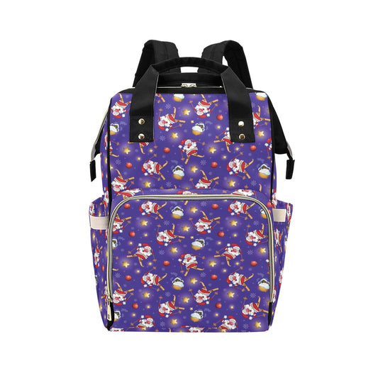 Ski Print Design LKS308 Diaper Bag Backpack