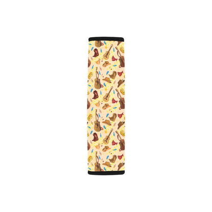 Western Lifestyle Print Design LKS303 Car Seat Belt Cover