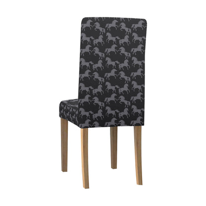 Horse Print Design LKS305 Dining Chair Slipcover