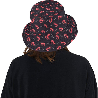 Shrimp Print Design LKS302 Unisex Bucket Hat