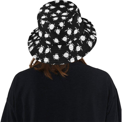 Sea Turtle Print Design LKS303 Unisex Bucket Hat