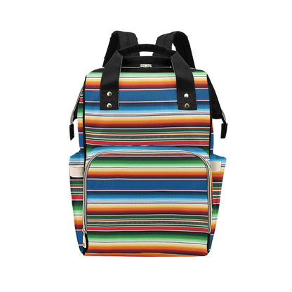 Serape Print Design LKS303 Diaper Bag Backpack