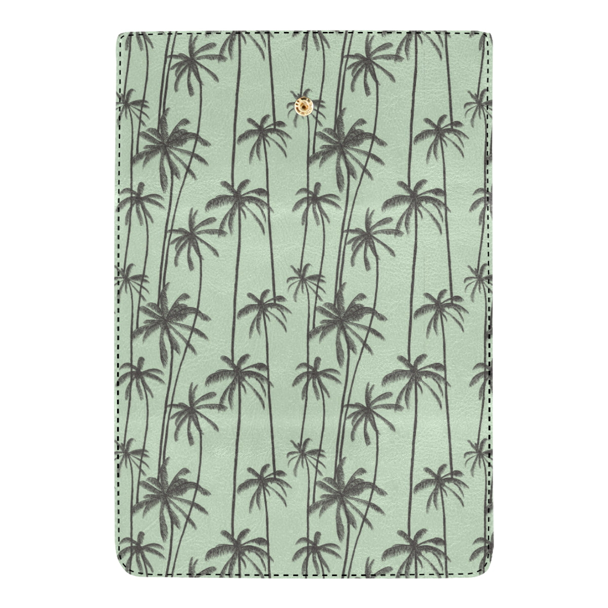 Palm Tree Pattern Print Design A04 Women's Trifold Wallet