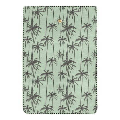 Palm Tree Pattern Print Design A04 Women's Trifold Wallet