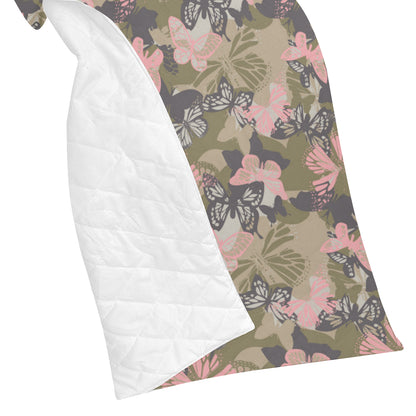 Butterfly camouflage Premium Quilt