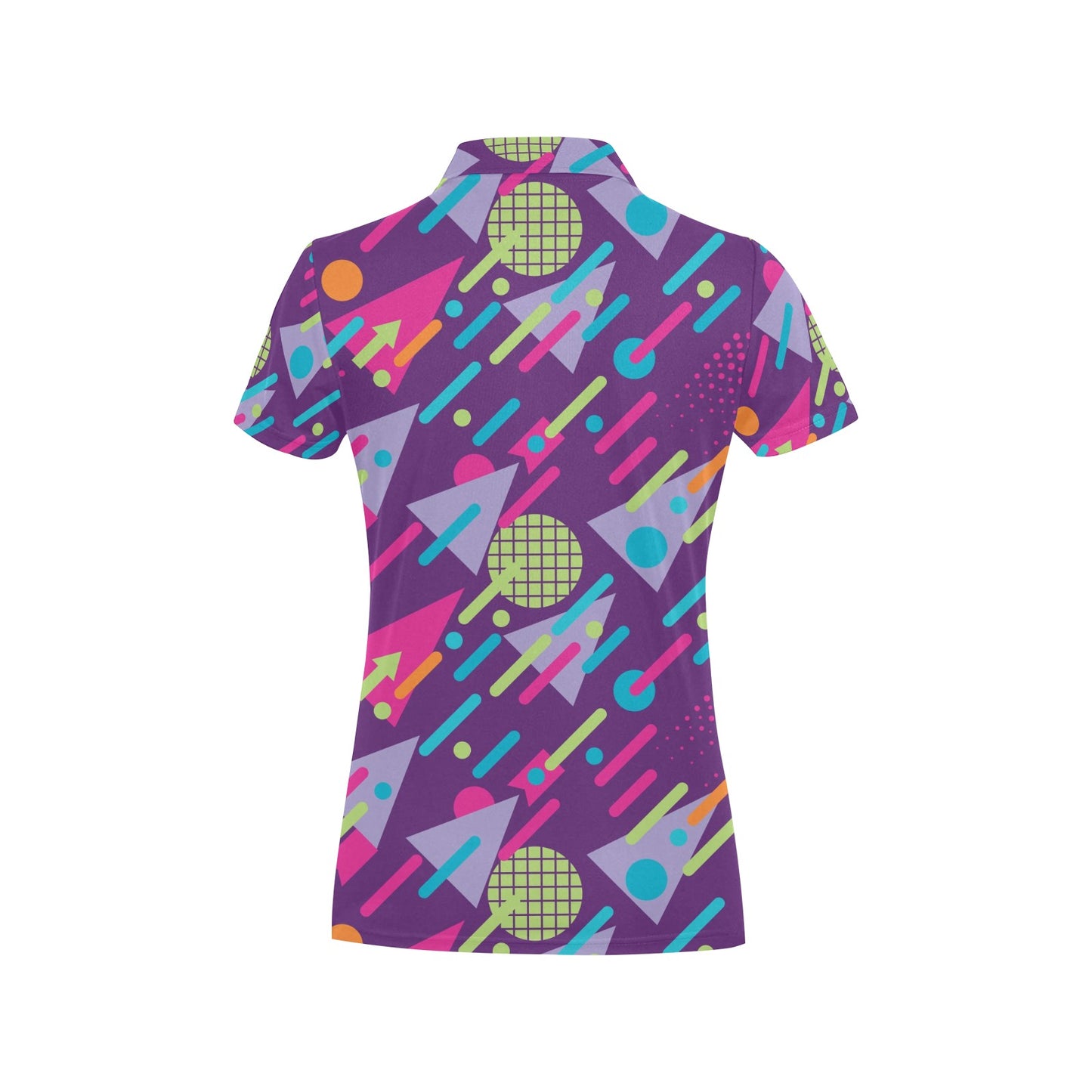 90s Pattern Print Design 4 Women's Polo Shirt