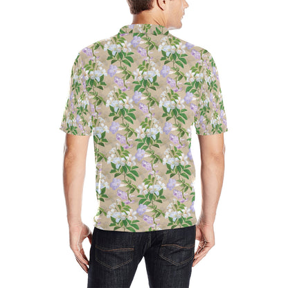 Sampaguita Print Design LKS302 Men Polo Shirt