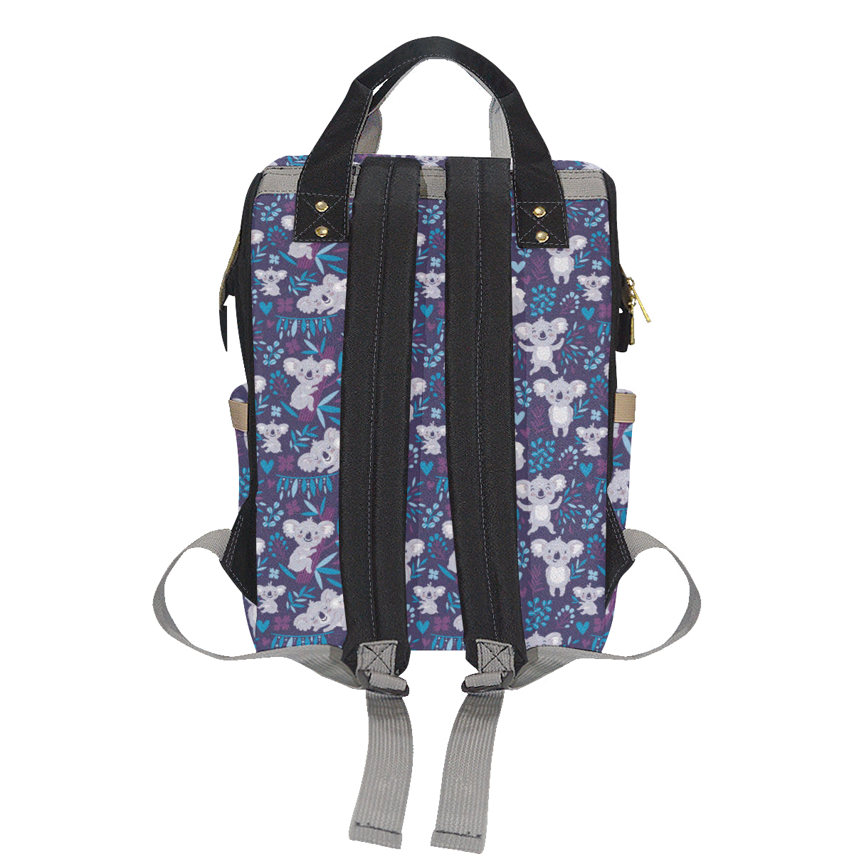 Koala Cute Themed Design Print Diaper Bag Backpack