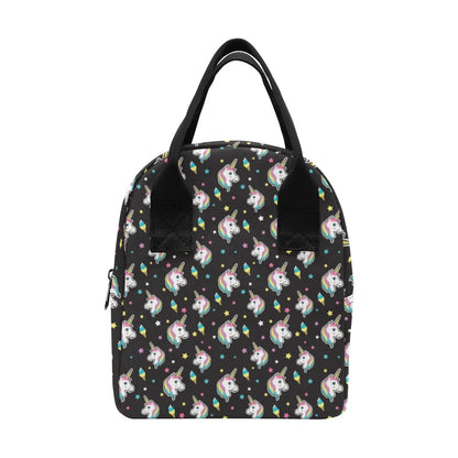 Unicorn Print Design LKS302 Insulated Lunch Bag