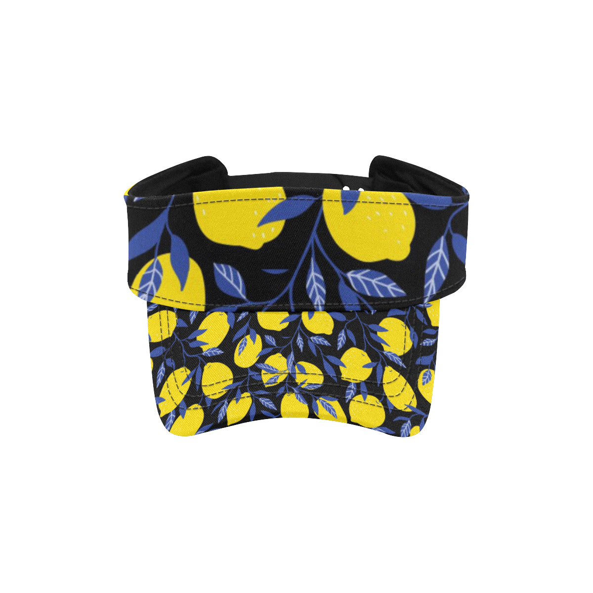 Lemon Pattern Print Design LM01 Unisex Sun Visor