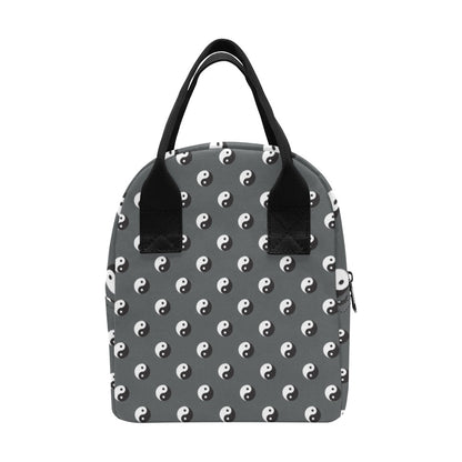 Yin Yang Print Design LKS303 Insulated Lunch Bag