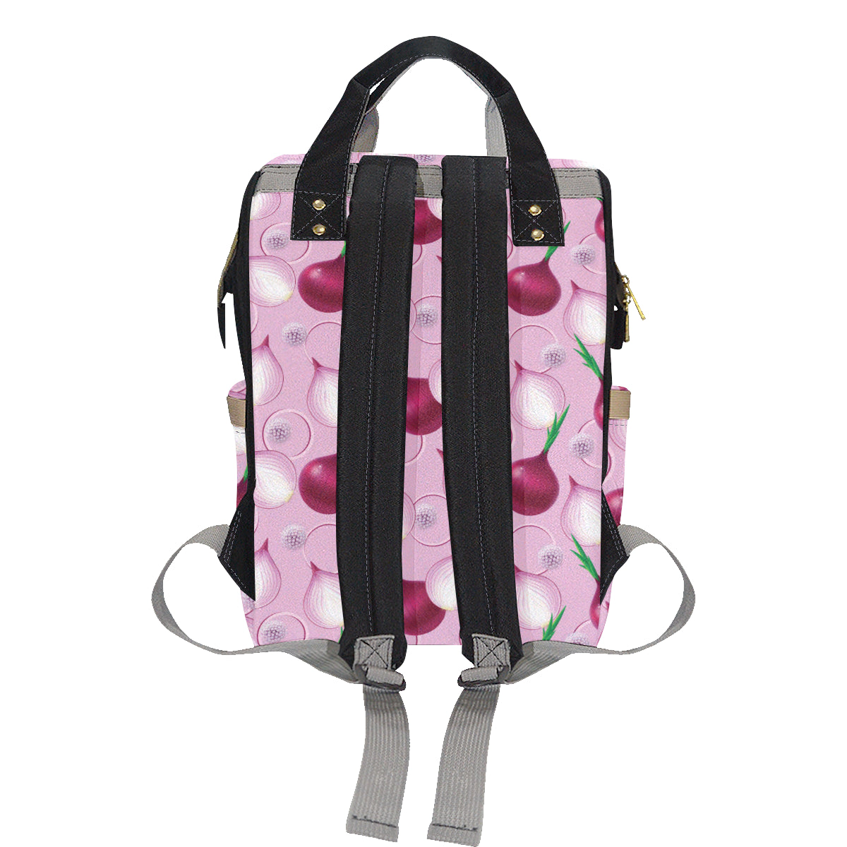 Onion Pattern Print Design A01 Diaper Bag Backpack