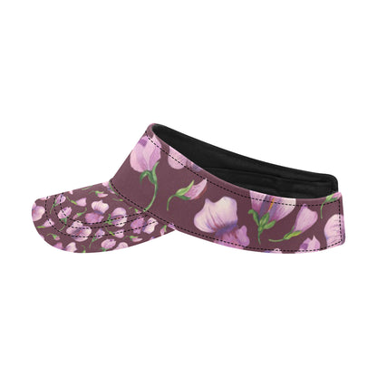 Peony Pattern Print Design PE010 Unisex Sun Visor