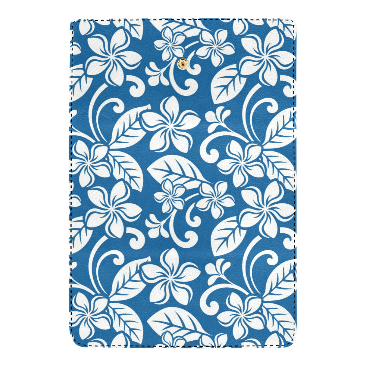 Plumeria Pattern Print Design PM013 Women's Trifold Wallet