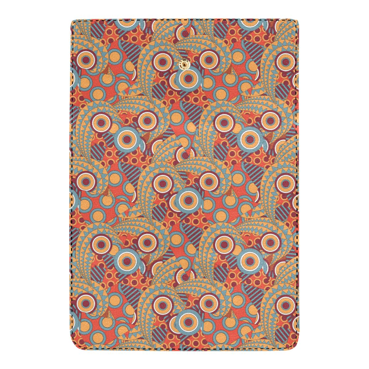 African Pattern Print Design 06 Women's Trifold Wallet