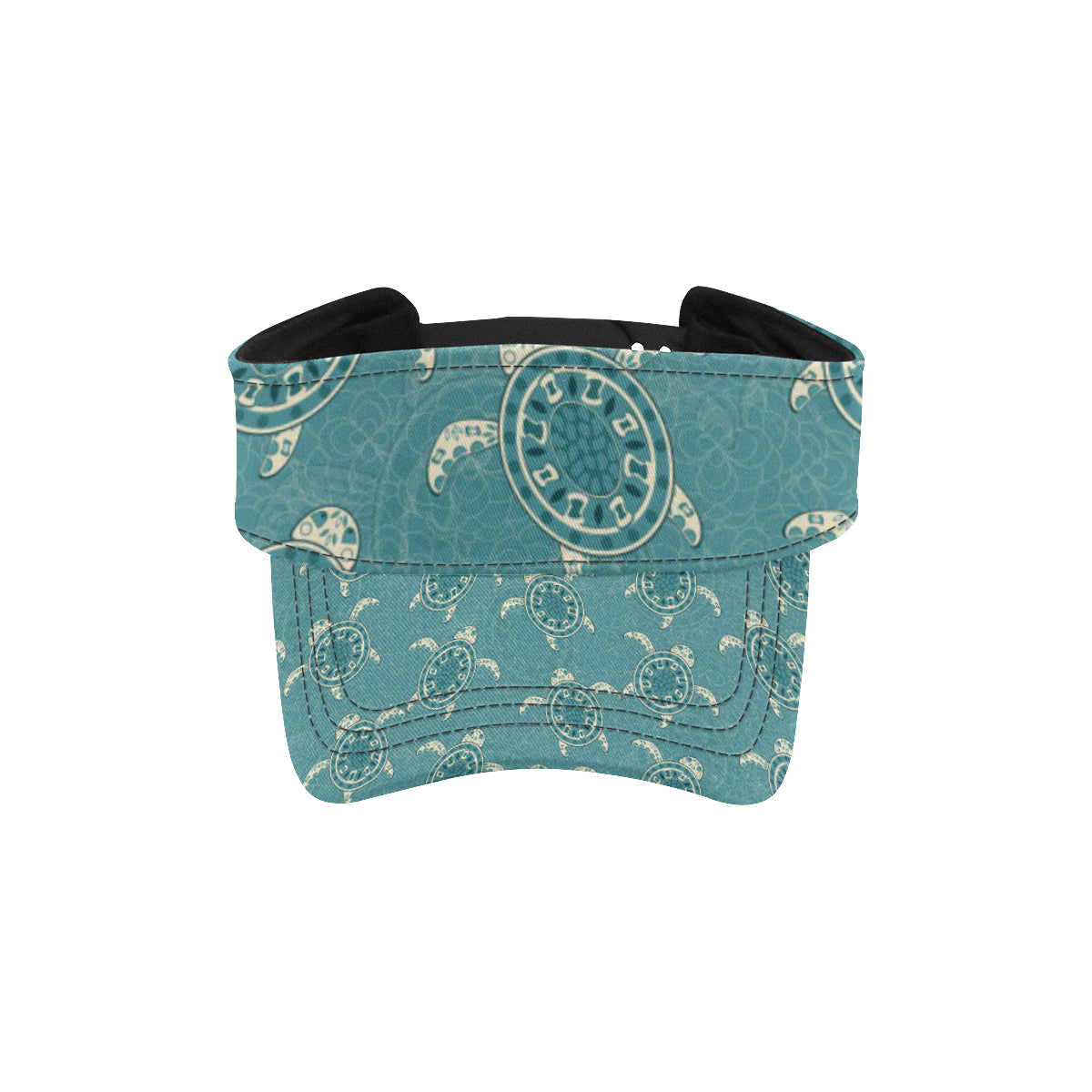Sea Turtle Pattern Print Design T02 Unisex Sun Visor