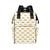 School Bus Print Design LKS306 Diaper Bag Backpack