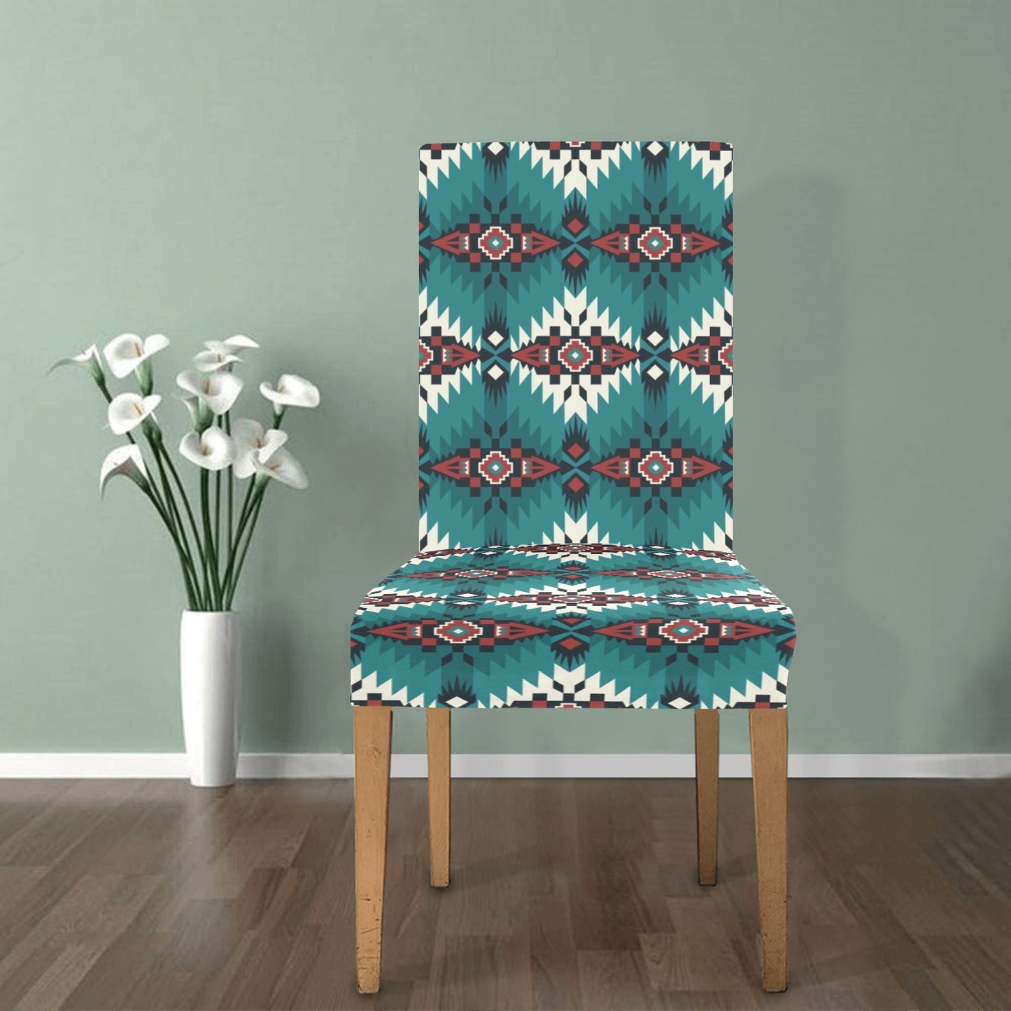 Southwest Pattern Print Design LKS308 Dining Chair Slipcover