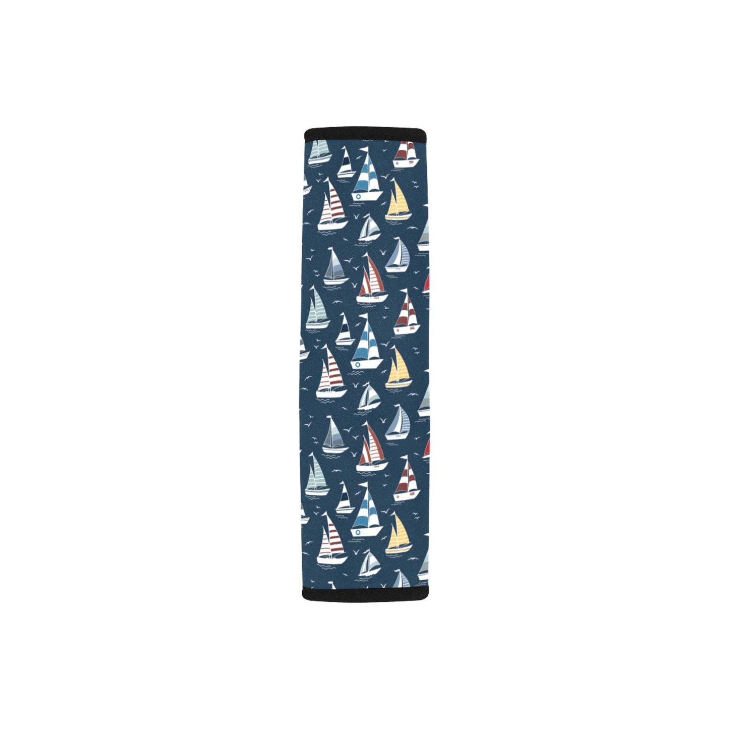 Sailboat Print Design LKS306 Car Seat Belt Cover