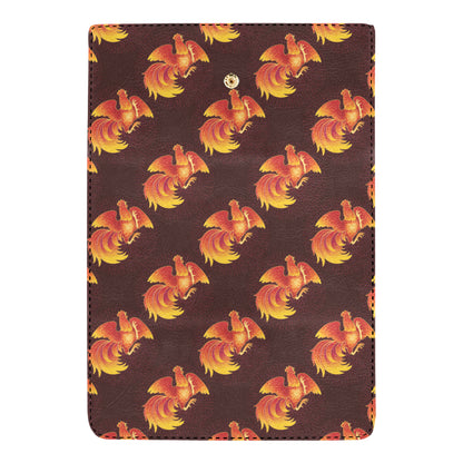Rooster Pattern Print Design A04 Women's Trifold Wallet