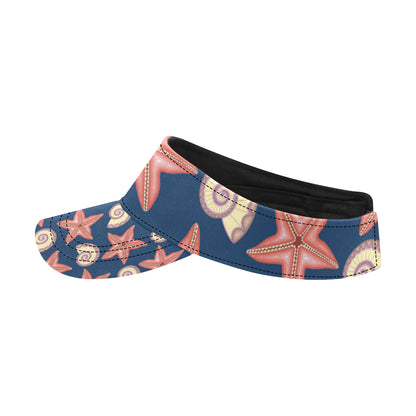 Starfish Pattern Print Design 03 Unisex Sun Visor
