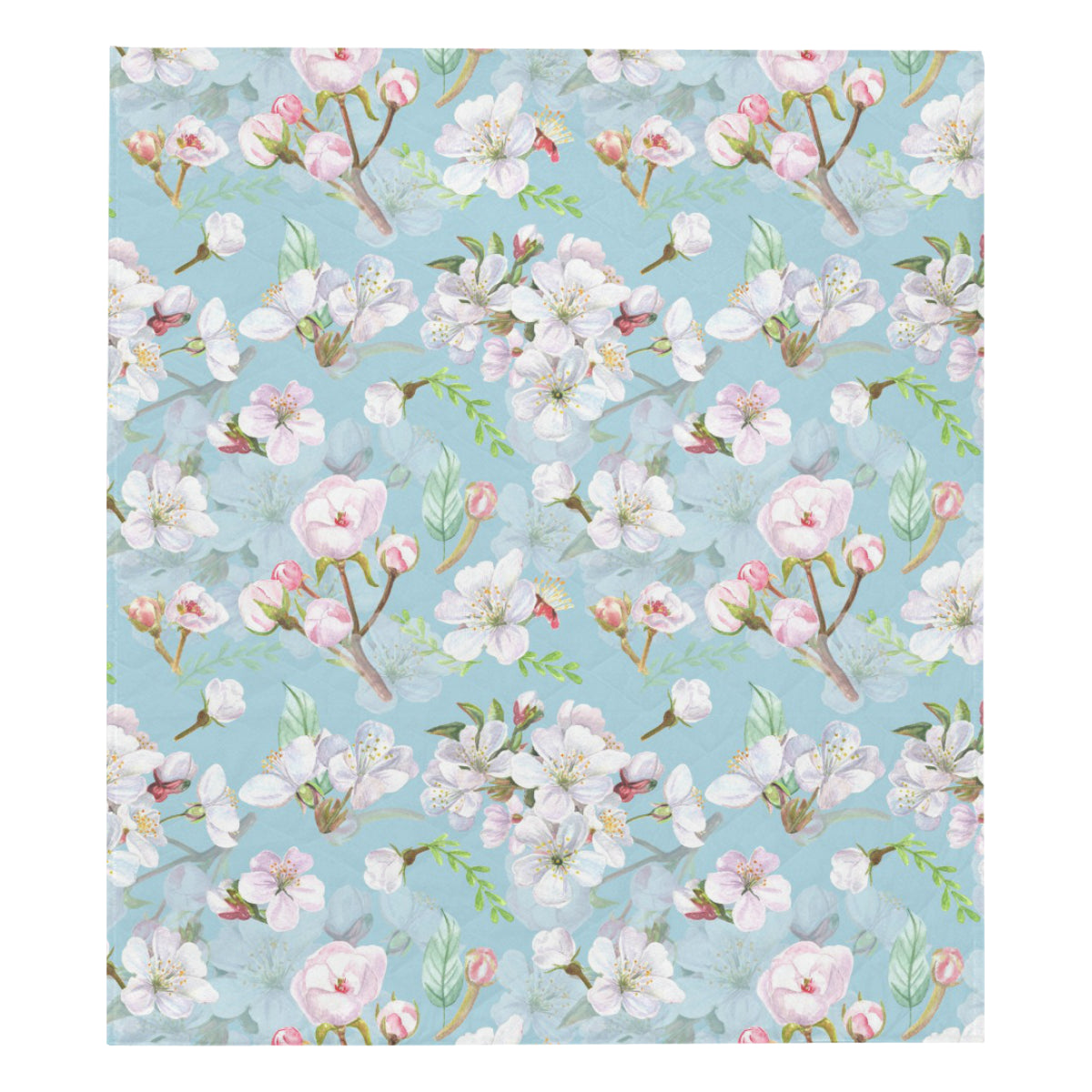 Apple blossom Pattern Print Design AB06 Premium Quilt