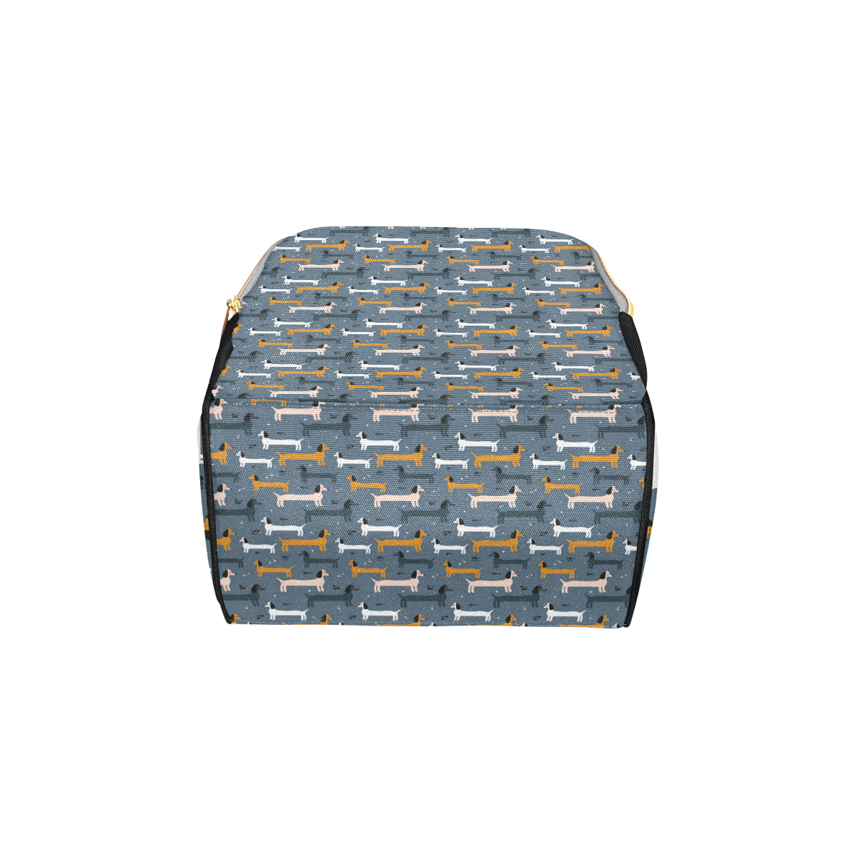 Dachshund Pattern Print Design 012 Diaper Bag Backpack