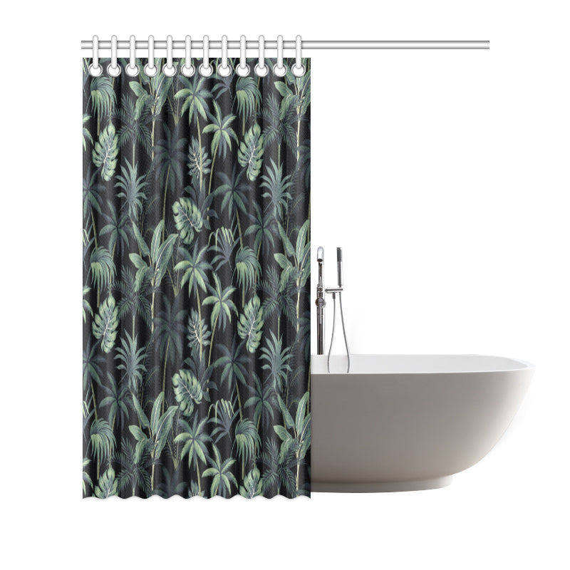 Rainforest Pattern Print Design RF02 Shower Curtain